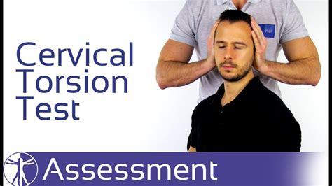 neck torsion test|dizziness with neck extension.